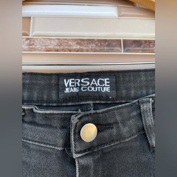 Versace Jeans Couture cropped jeans size 26 - Picture 2 of 16